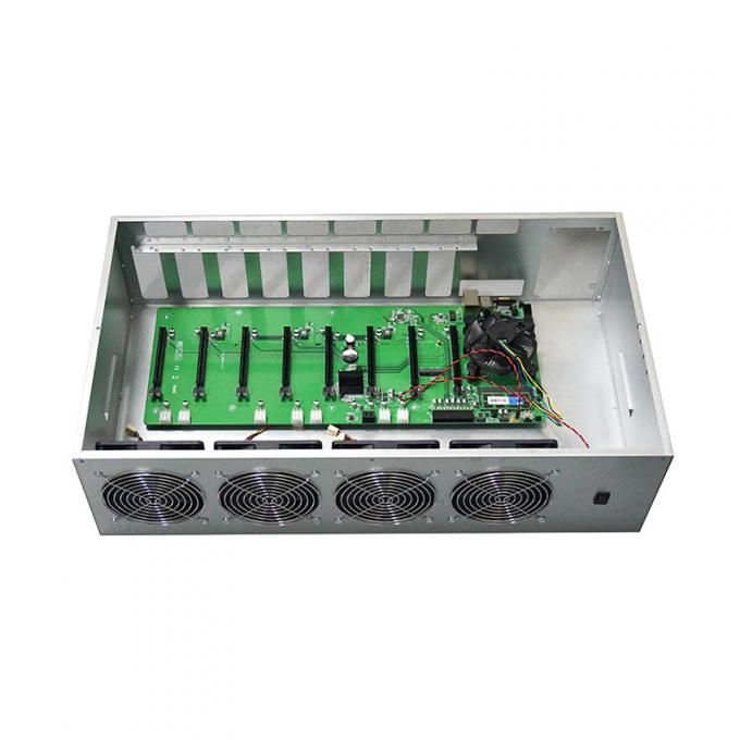 Cas de Bitcoin de cas de Rig Case Box 8 GPU de carte graphique du gpu 8gb de la carte mère 580 de machine d'ETH Ethereum