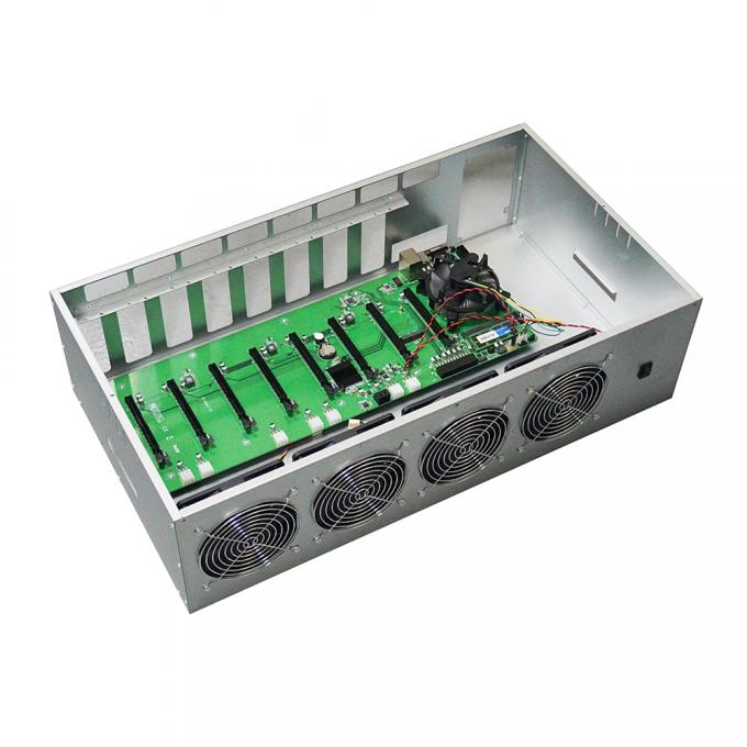 Cas de Bitcoin de cas de Rig Case Box 8 GPU de carte graphique du gpu 8gb de la carte mère 580 de machine d'ETH Ethereum