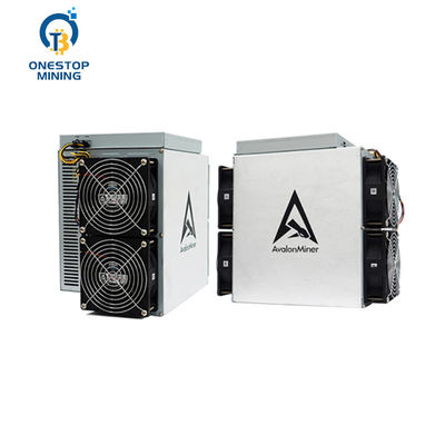 Pro 75T 78t 3400w SHA-256 algorithme Canaan Bitcoin Mining Machine d'Avalon 1166