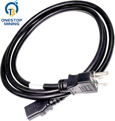 Le mineur Power Supply Cords d'Asic de prise d'UE câble 1.5m 1.8m 2m