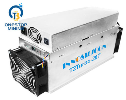 Machine d'abattage d'Algorithm SHA256 2100W Bitcoin de mineur d'Innosilicon T2t 26th/S Asic