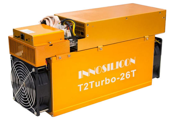 Machine d'abattage d'Algorithm SHA256 2100W Bitcoin de mineur d'Innosilicon T2t 26th/S Asic