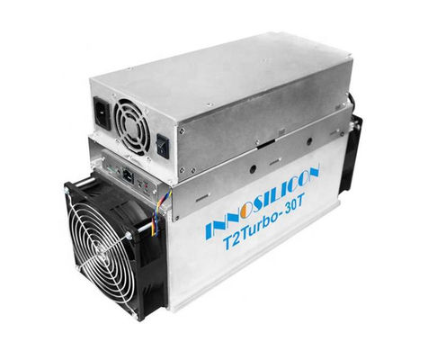 Mineur Innosilicon T2t-30t 30th/S 2200w de Bitcoin avec la haute de rentabilité de bloc alim.