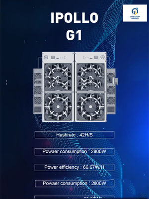Pièce de monnaie de grimace de G1 Mini From Ipollo 2800W 40G/S extrayant la piscine d'Asic