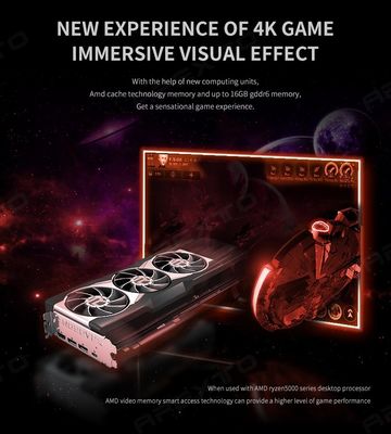Carte graphique de Radeon Rx 6800 Xt 16gb Gddr6 OC de jeu de Msi pour le PC de jeu