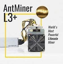 Mineur 596 Mh/S Hashrate de Bitmain Antminer L3++ Scrypt Asic Litecoin