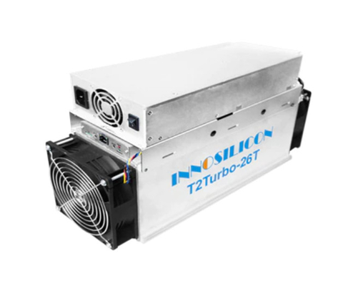 Machine d'abattage d'Algorithm SHA256 2100W Bitcoin de mineur d'Innosilicon T2t 26th/S Asic