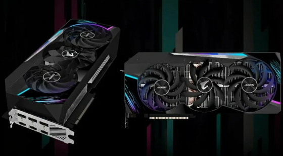 Carte graphique de jeu visuelle graphique du Ti 12GB Gddr5 du gigaoctet Rtx3080 du mineur GPU de carte pour l'ordinateur portable de extraction