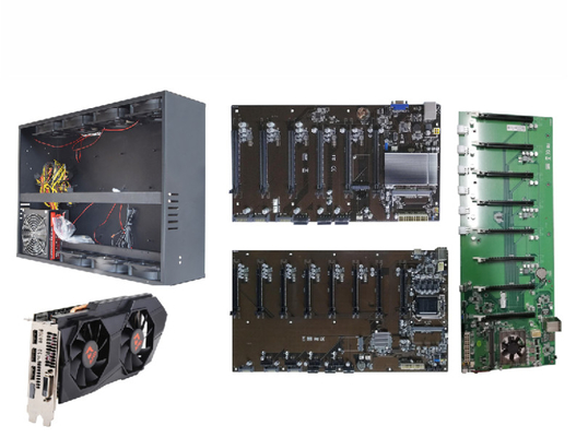Mineur 1660 d'Ethereum de carte graphique de gigaoctet du Ti 6Gb de Gtx du mineur 8 de Gpus Asic Rig