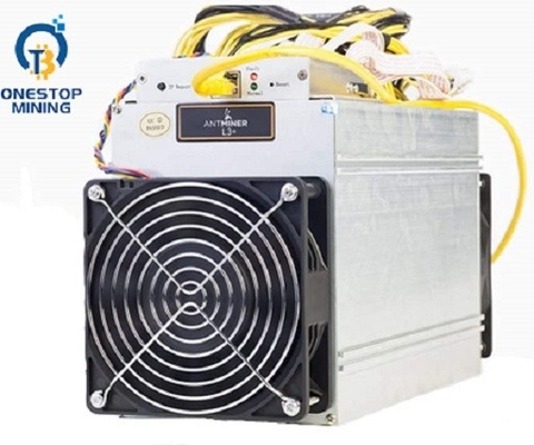 Mineur With Power Supply d'Antminer L3+ 504mh/S 1.6w/Mh Asic Litecoin