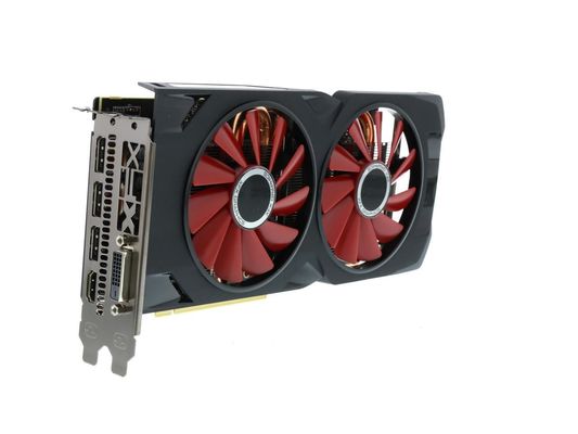 Carte vidéo de extraction du mineur GPU Eth Ethereum de l'édition 8GB de XFX AMD Radeon™ RX 580 GTS XXX