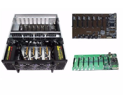 Mineur 1660 d'Ethereum de carte graphique de gigaoctet du Ti 6Gb de Gtx du mineur 8 de Gpus Asic Rig